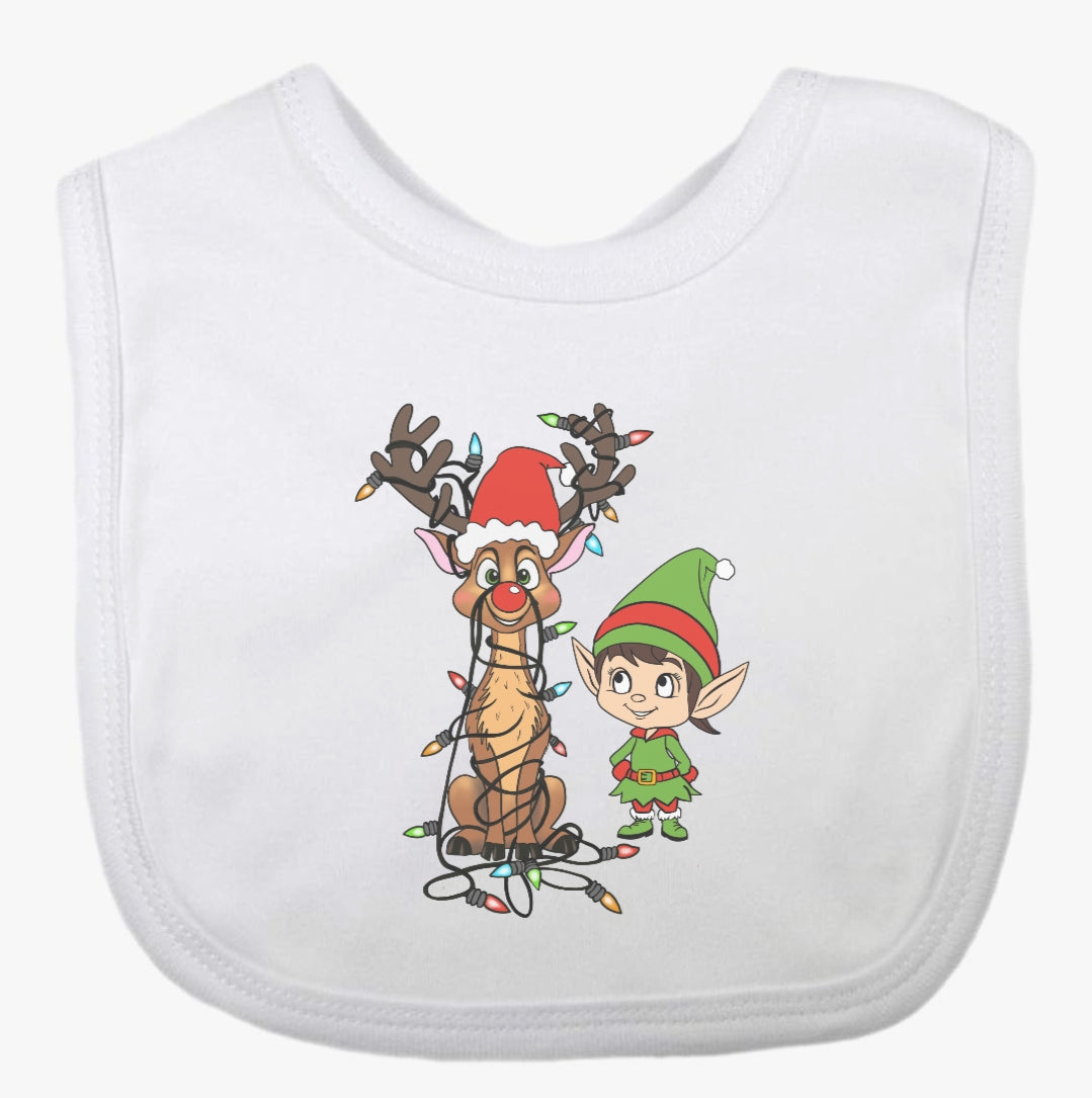 Christmas Baby Bib