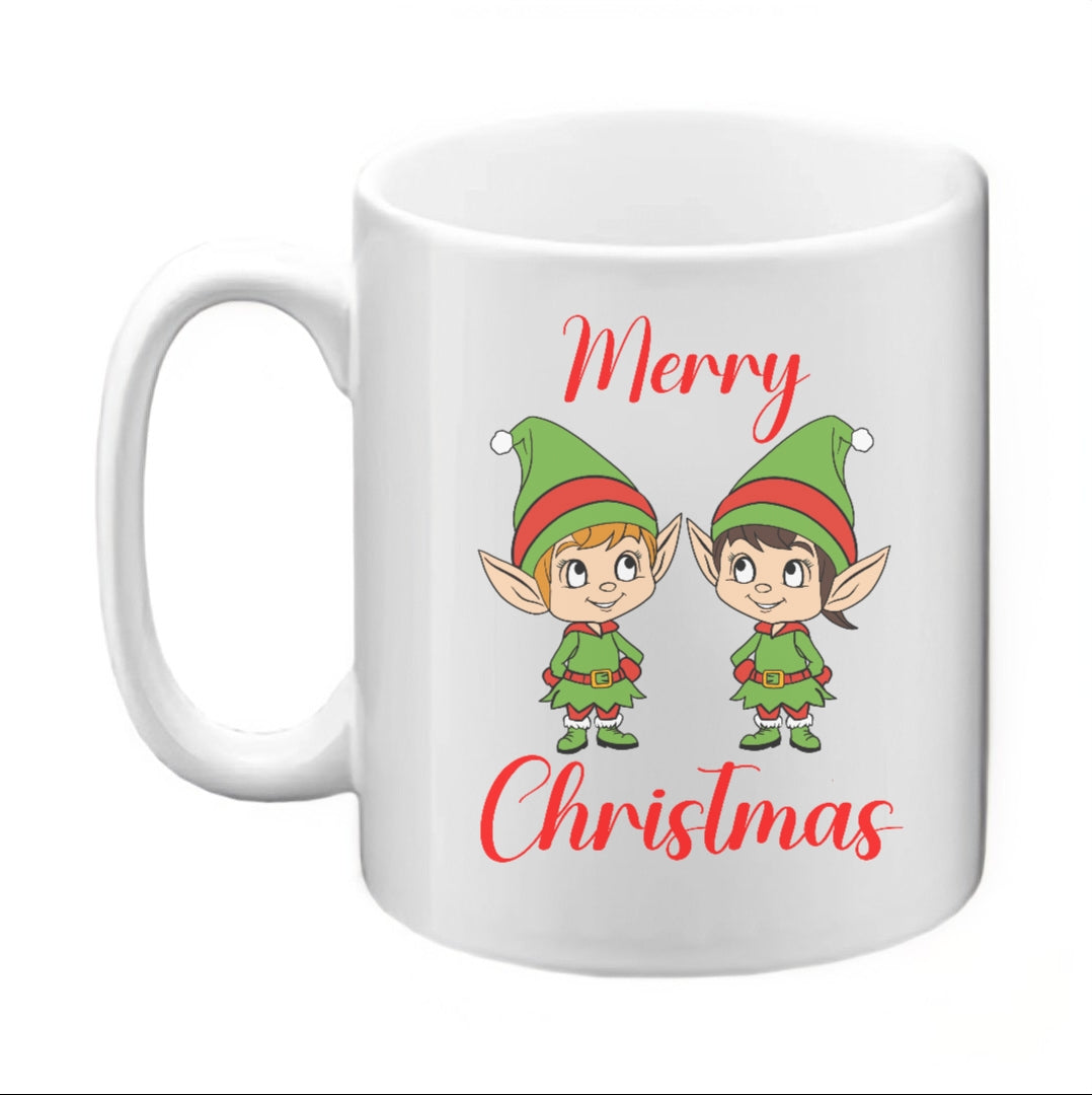 Christmas Mug Elfes Merry Christmas