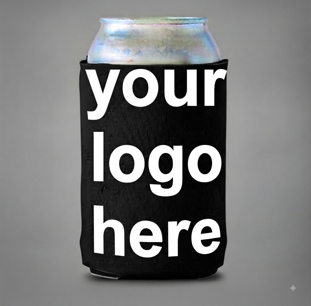 Custom Can Coolers With Logo
