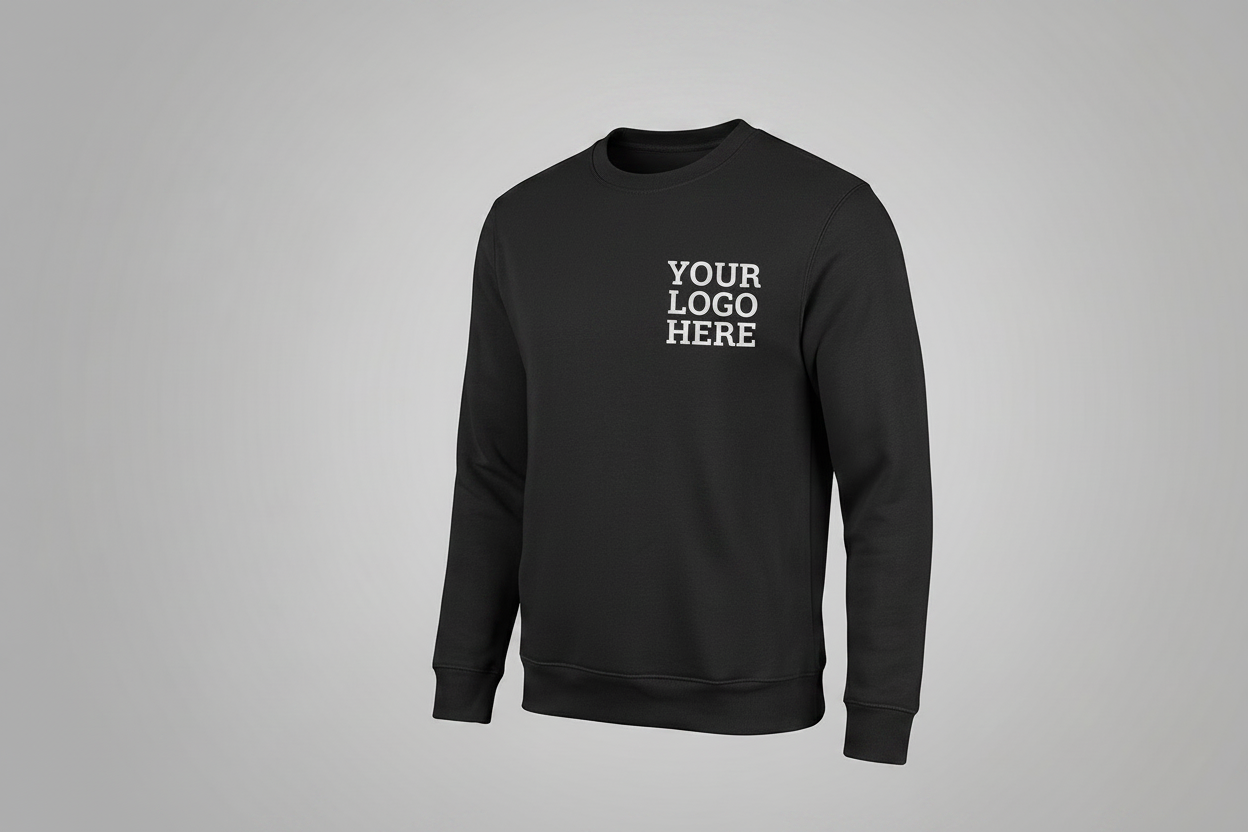Custom Sweatshirt Front Small Logo