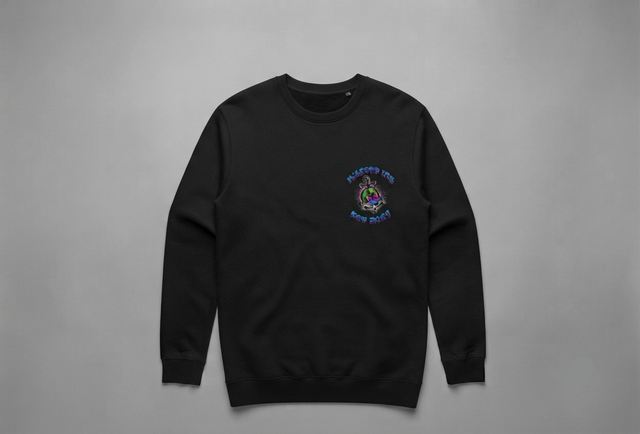 Milford Ink Skull logo Sweatshirt