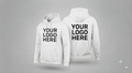 Custom Hoodie With Large Front, Large Back Logo