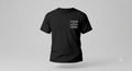 Custom T-Shirt Front Small Logo