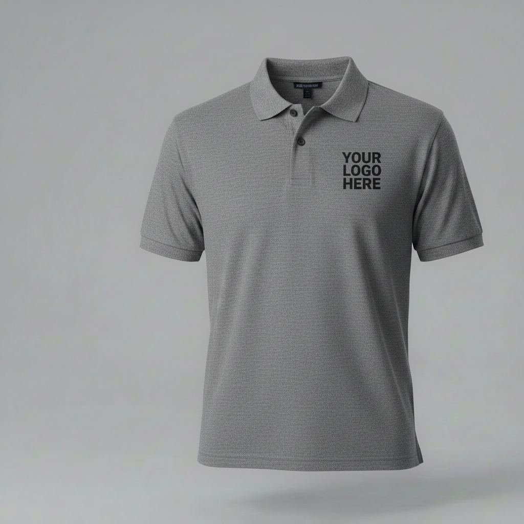Custom Polo Shirt Front Small Logo