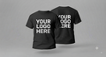 Custom T-Shirt With Large Back, Large Front Logo