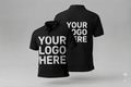 Custom polo shirt With Large Back, Large Front Logo