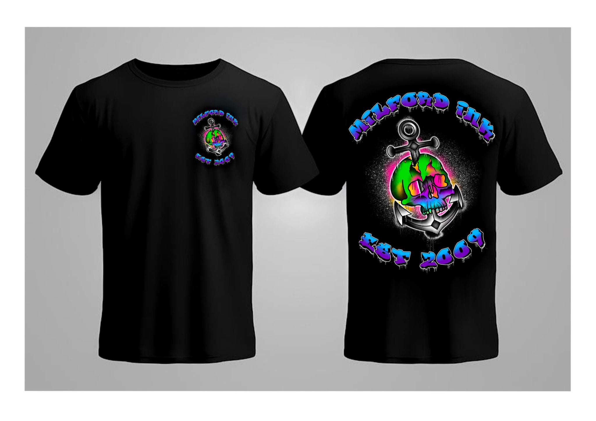 Milford Ink tattoo t-shirt