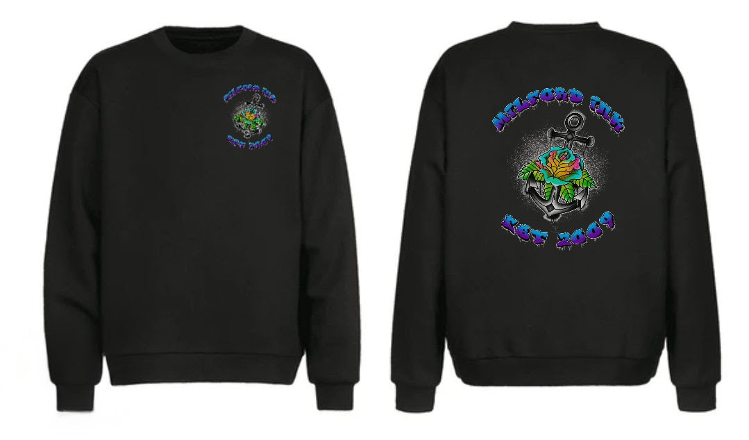Milford Ink Rose Logo Sweatshirt
