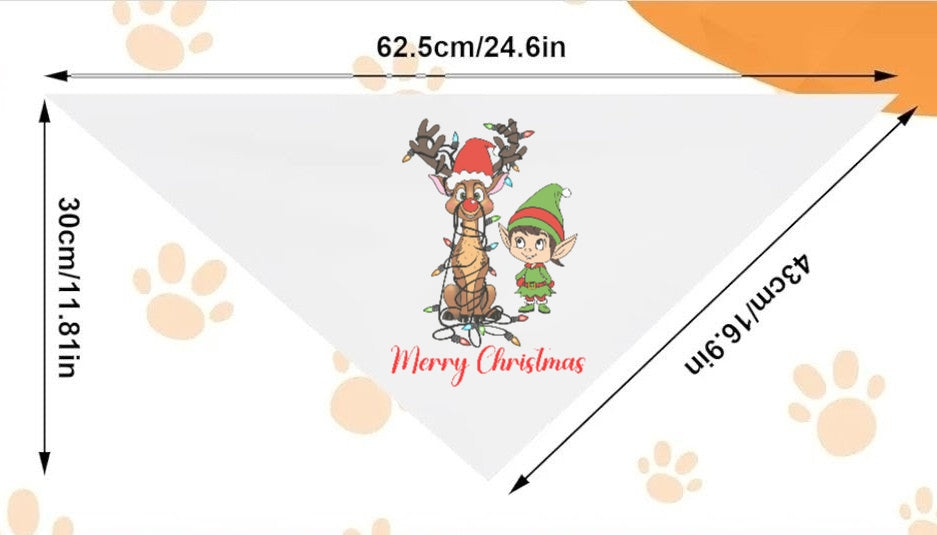 Christmas Dog/Cat Bandana