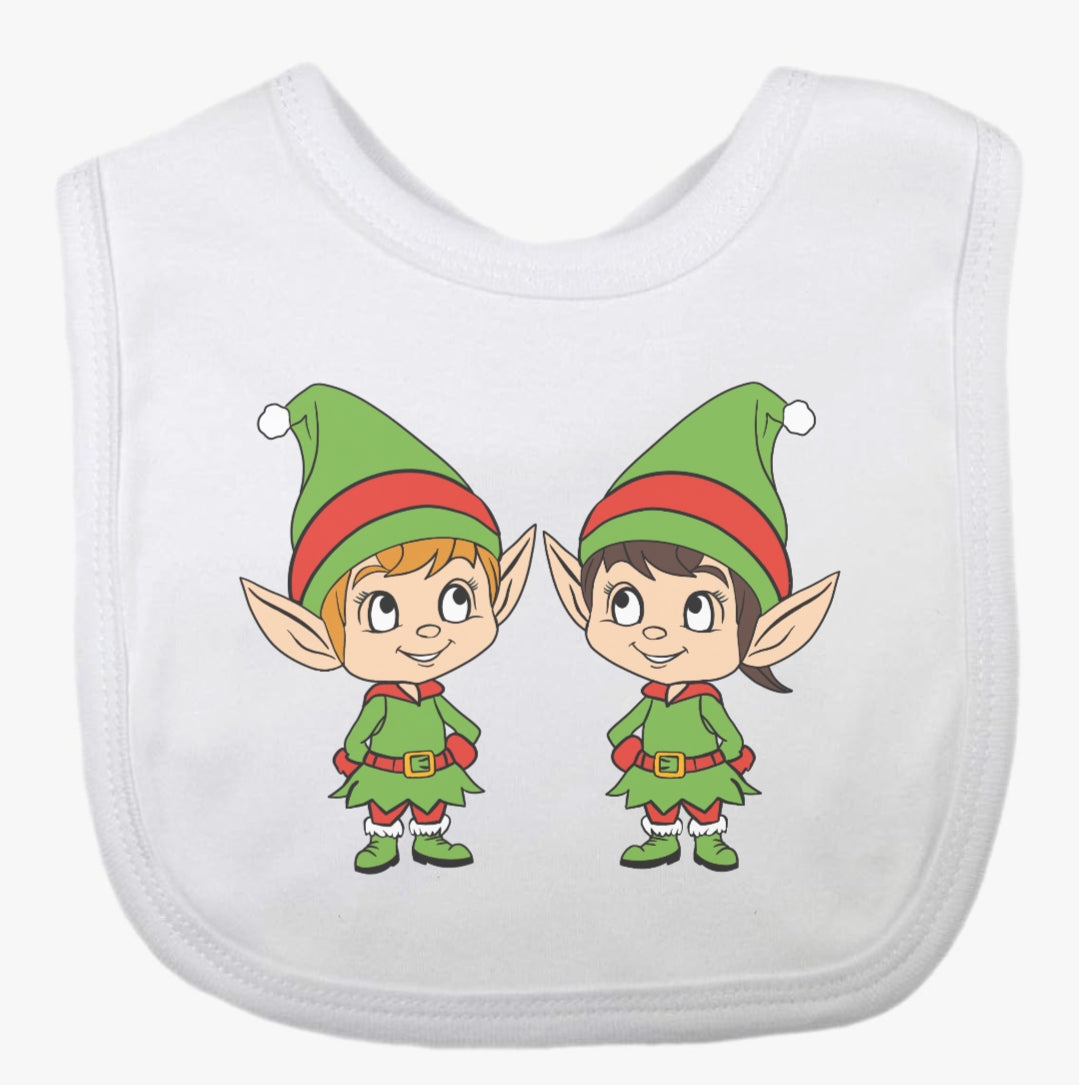 Christmas baby Bib