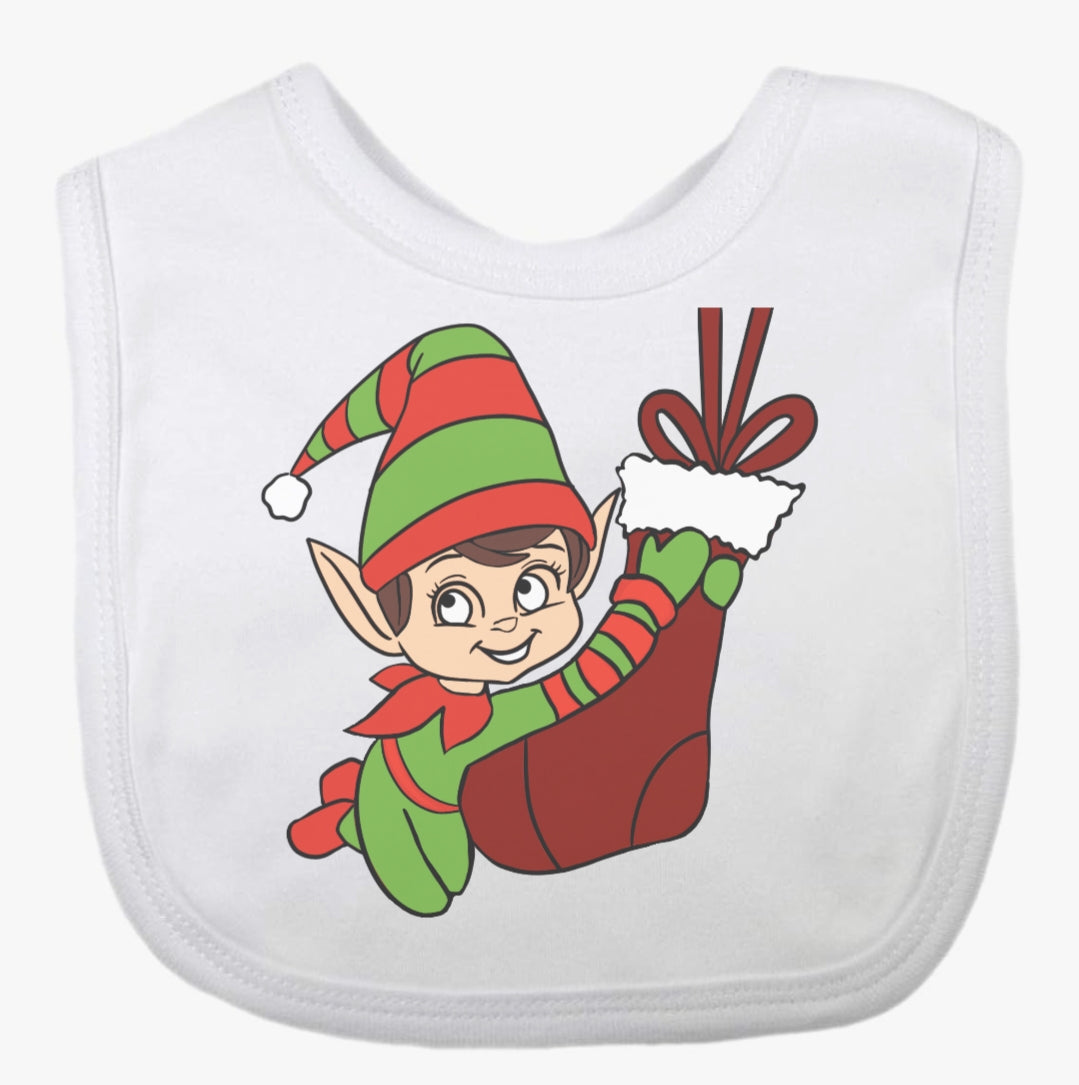 Christmas Baby Bib