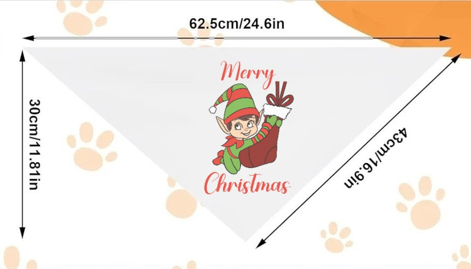 Christmas Dog/Cat Bandana