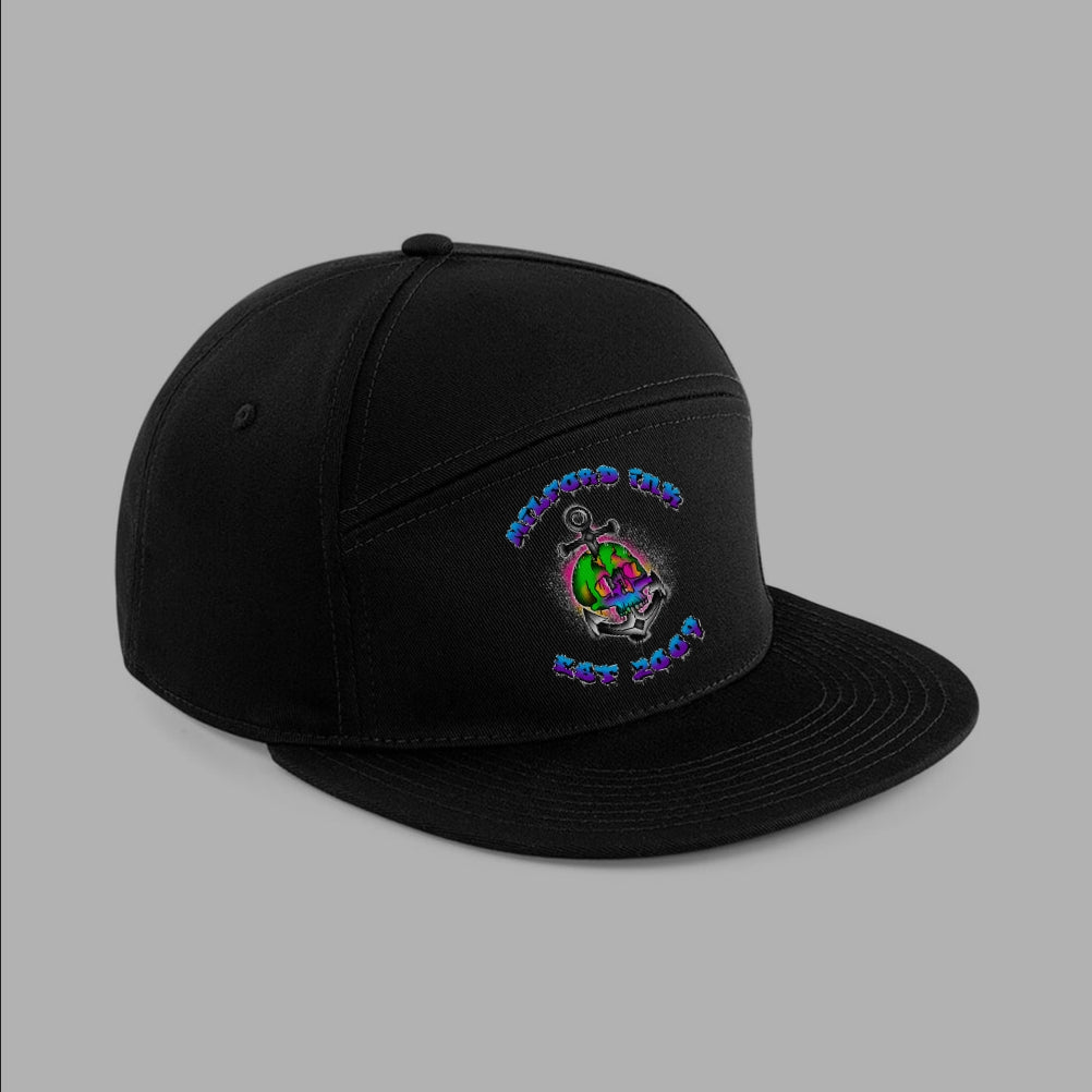 Milford Ink Cap Skull Logo